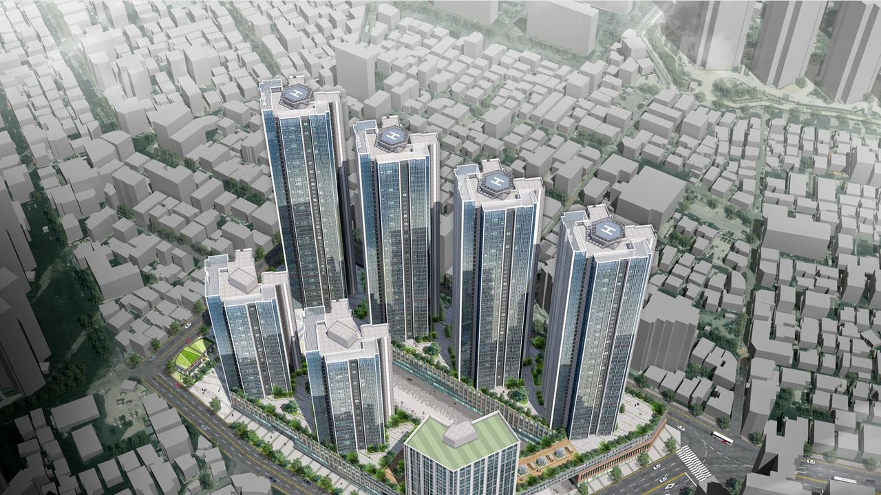 사직 어반링크 도심복합개발 조감도